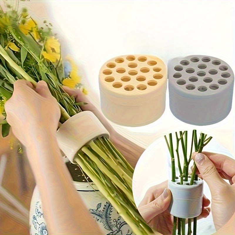 Ikebana Vase Kenzan - Spiral Stem Holder For Vase Flower