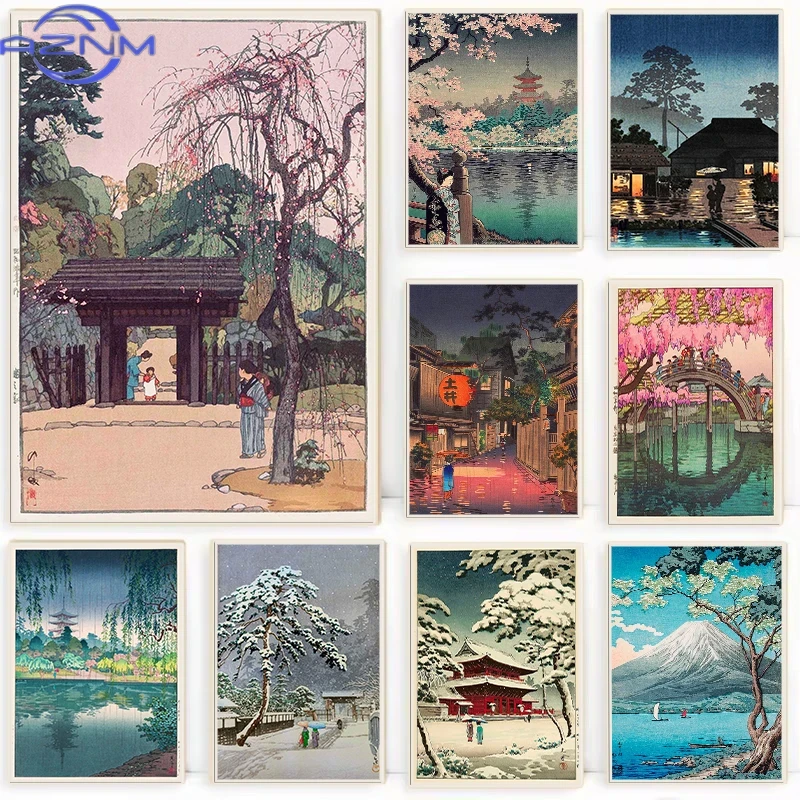 AZNM Retro Ukiyo-e Traditional - Japanese Traditional Lifestyle のレビューと価格