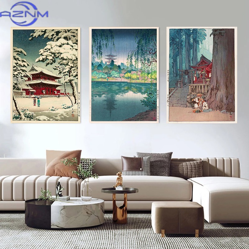 AZNM Retro Ukiyo-e Traditional - Japanese Traditional Lifestyle のレビューと価格