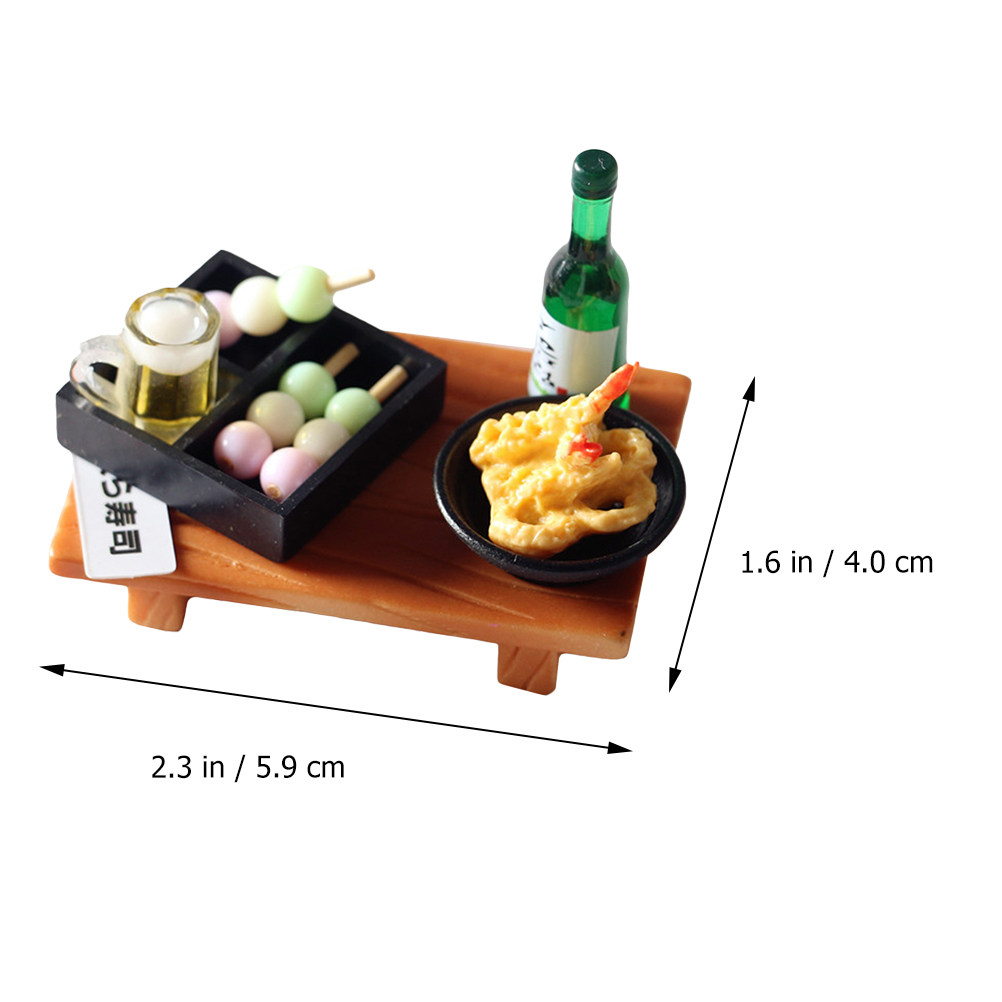3Pcs Mini Sushi Realistic Deco - Lifestyle Of Japanese のレビューと価格