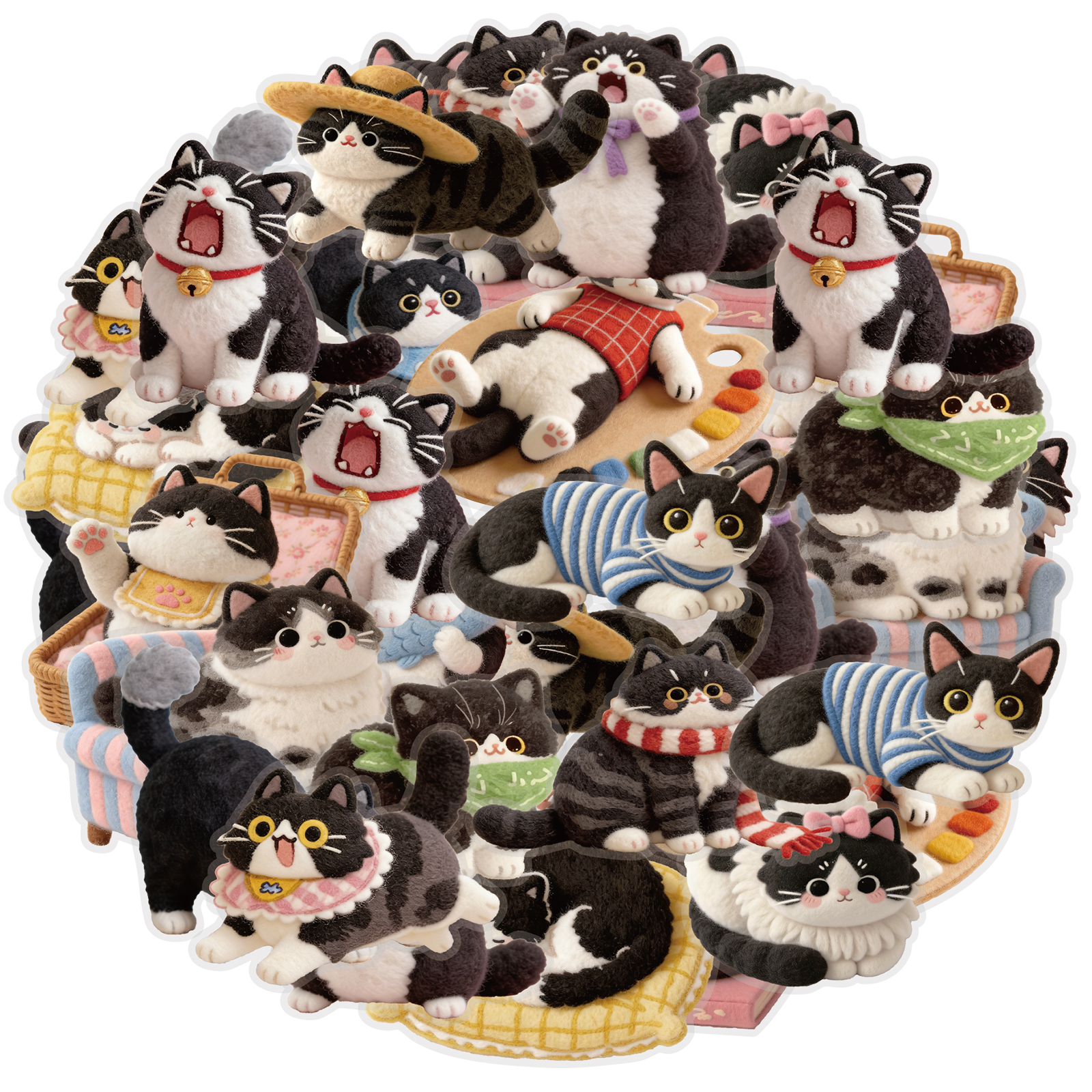 Etori Life 15Pcs Cute Felt-Sty - Lifestyle Of Japanese のレビューと価格