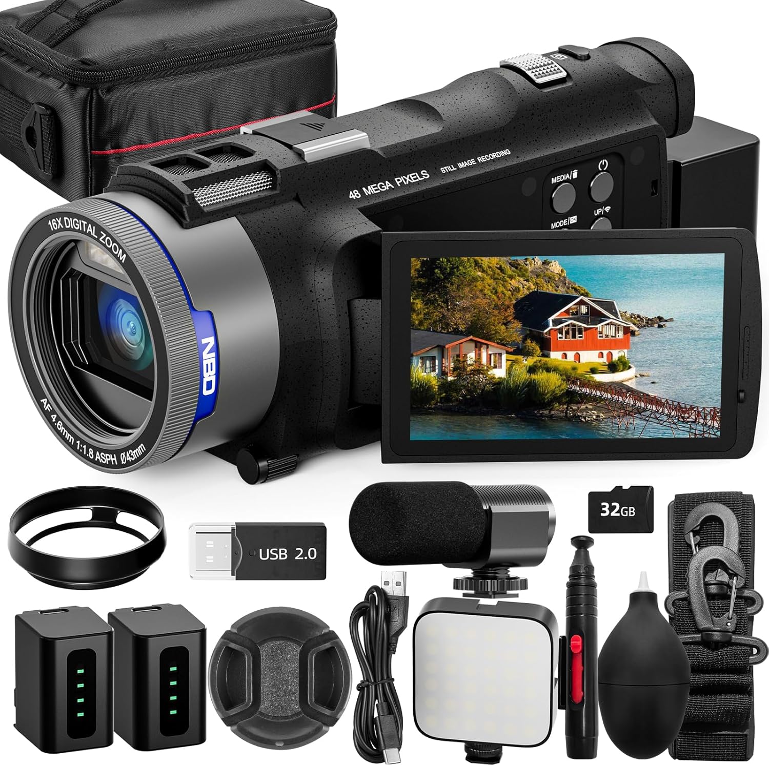 NBD 4K Camcorder Video Camera  - Japanese Traditional Lifestyle のレビューと価格