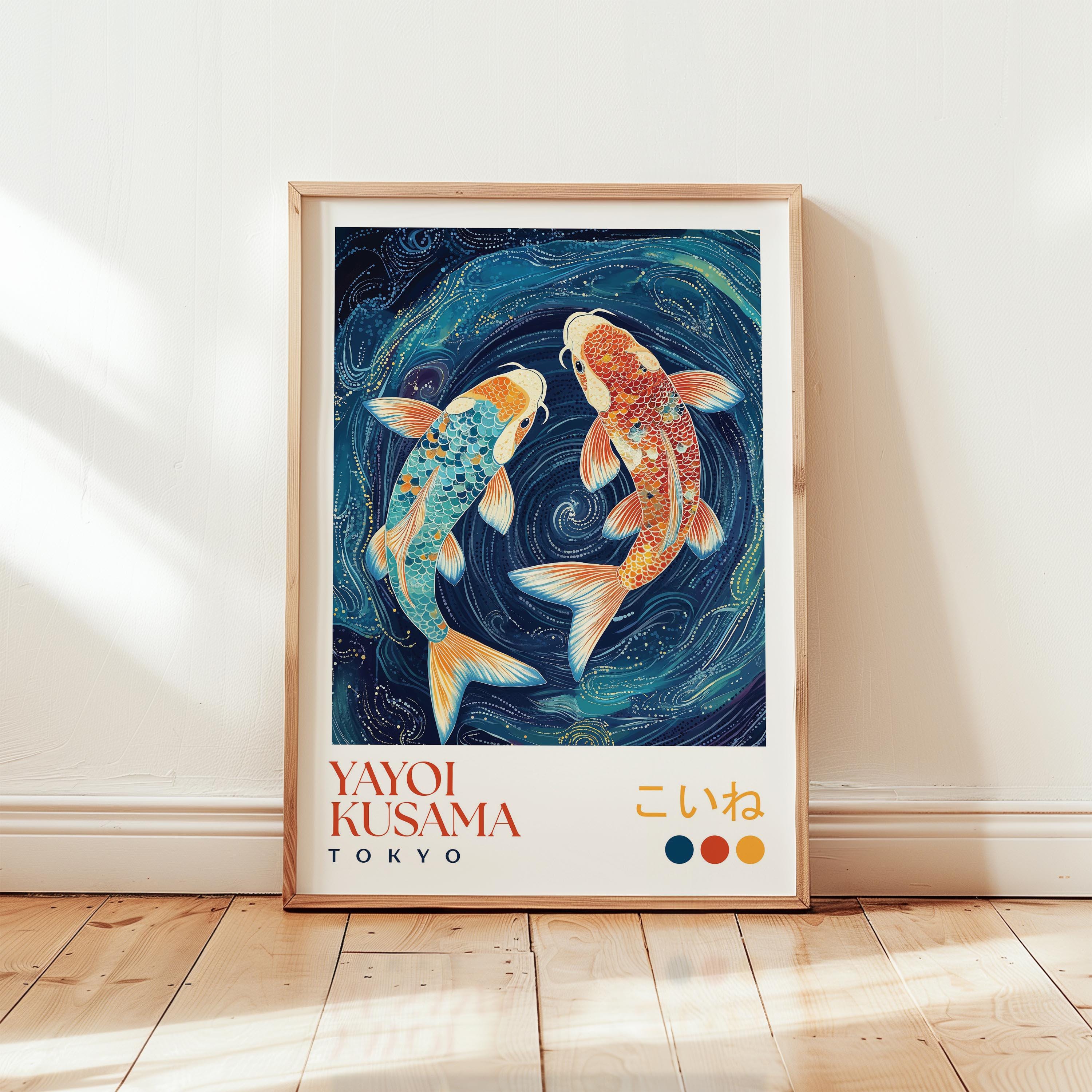Japanese Red Koi Fish Canvas P - Lifestyle Of Japanese のレビューと価格