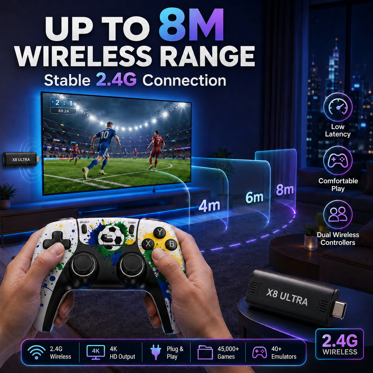 X8 Ultra 4K  Game Console 5000 - Japanese Traditional Lifestyle のレビューと価格