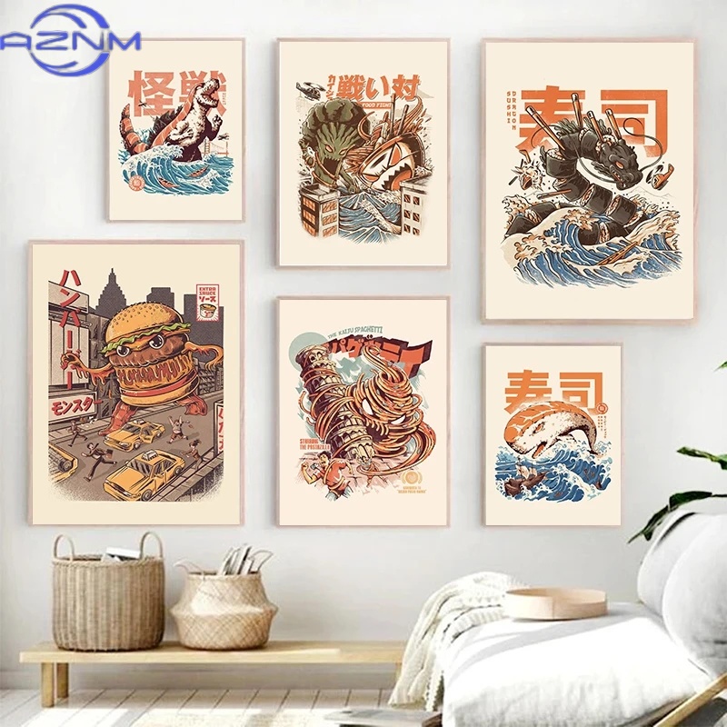 AZNM Japanese Kaijus Food Sush - Lifestyle Of Japanese のレビューと価格