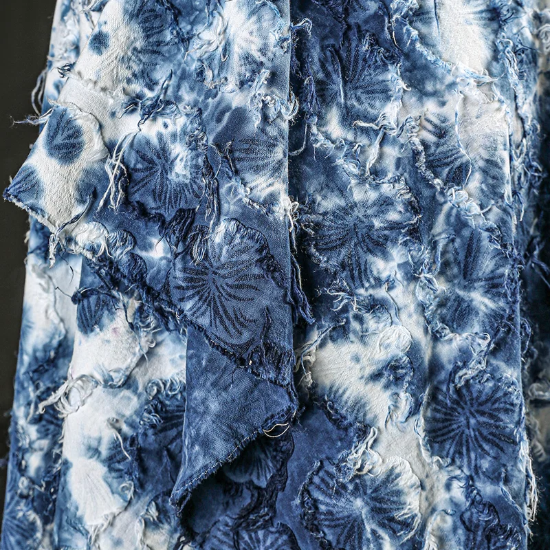 Indigo Tie-dye Linen Cotton Fa - Indigo Dye Kit のレビューと価格