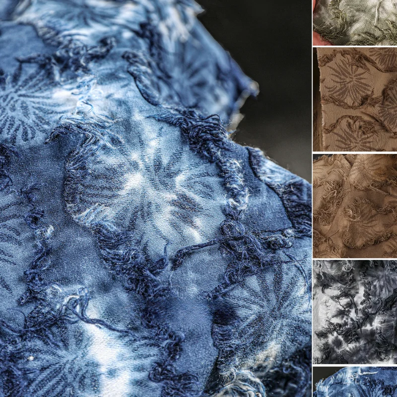 Indigo Tie-dye Linen Cotton Fa - Indigo Dye Kit のレビューと価格