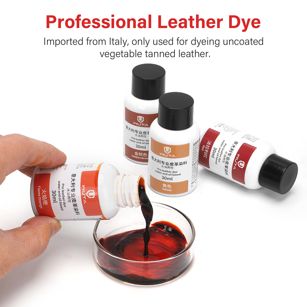 WUTA 100ml Pro Leather Dye Wat - Indigo Dye Kit のレビューと価格