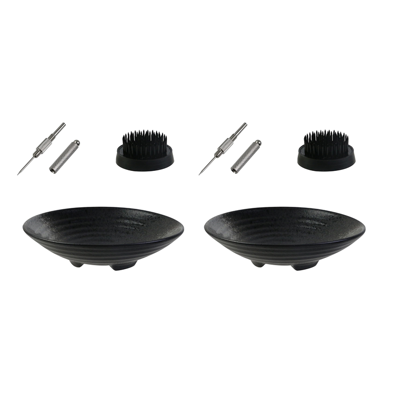 ABZS 2X Ikebana Vase Kit,  Ike - Ikebana Vase Kenzan のレビューと価格