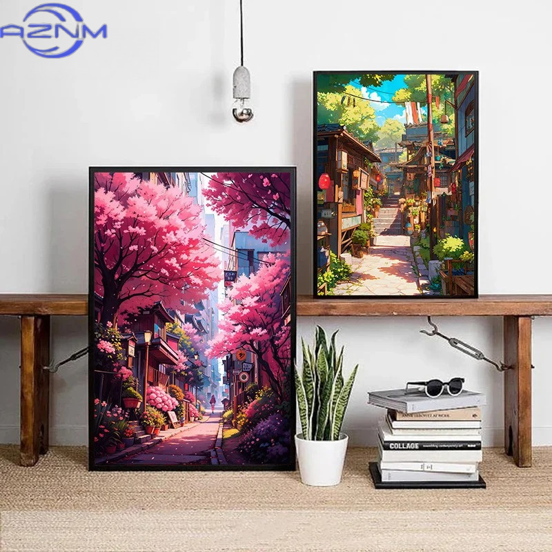 AZNM Japanese Street Scenery C - Lifestyle Of Japanese のレビューと価格