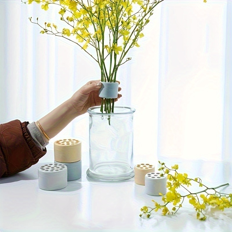 Spiral Stem Holder For Vase Fl - Ikebana Vase Kenzan のレビューと価格