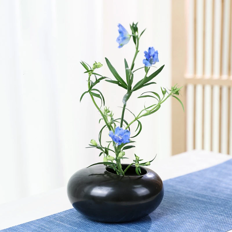 Japanese Frog Ceramic Vase Ike - Ikebana Vase Kenzan のレビューと価格
